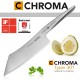 Chroma 6.75" Professional Hakata Santoku Knife - All Metal