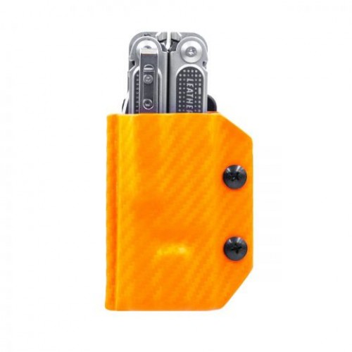 Clip & Carry Orange Kydex Sheath for Leatherman Free P2