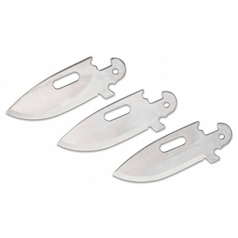 Cold Steel 40AP3A Click-N-Cut Drop Point Replacement Drop Point Blades, 3 Pack