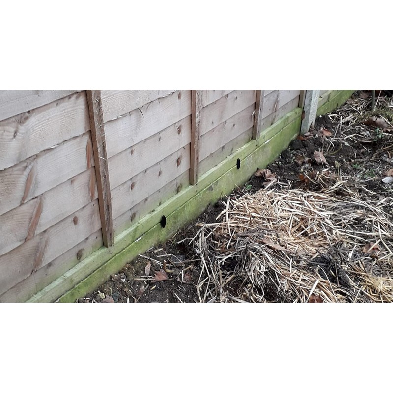 Fence Panel Holders 12 Pack - Holds Fence Panels In Place, Reduce Bowing and Rattling