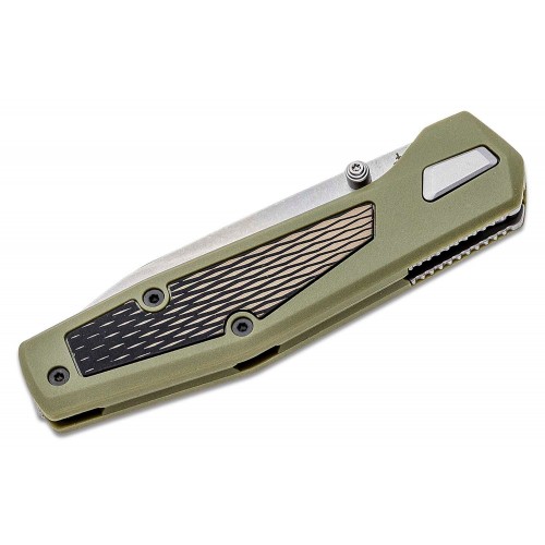 Gerber Fuse Folding Knife - 3.37" Blade Flat Sage Green G10 Handle Special Offer