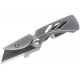 Gerber Exchange A Blade EAB Lite Folding Knife - 1.5" Utility Blade Money Clip Stainless Steel Handle