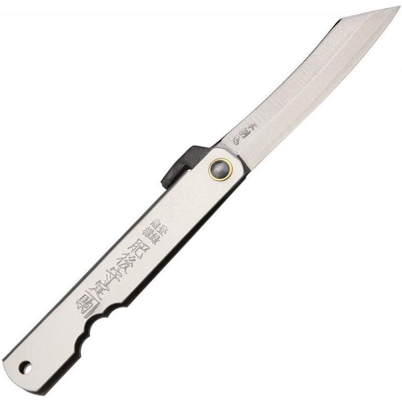 Higonokami Triple Layer SK UK EDC Folding Knife Silver