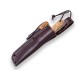 Joker CL115-P Bushcraft Survival Knife - 3.9" Nordico Blade Curly Birch Handle Leather Sheath and Firesteel