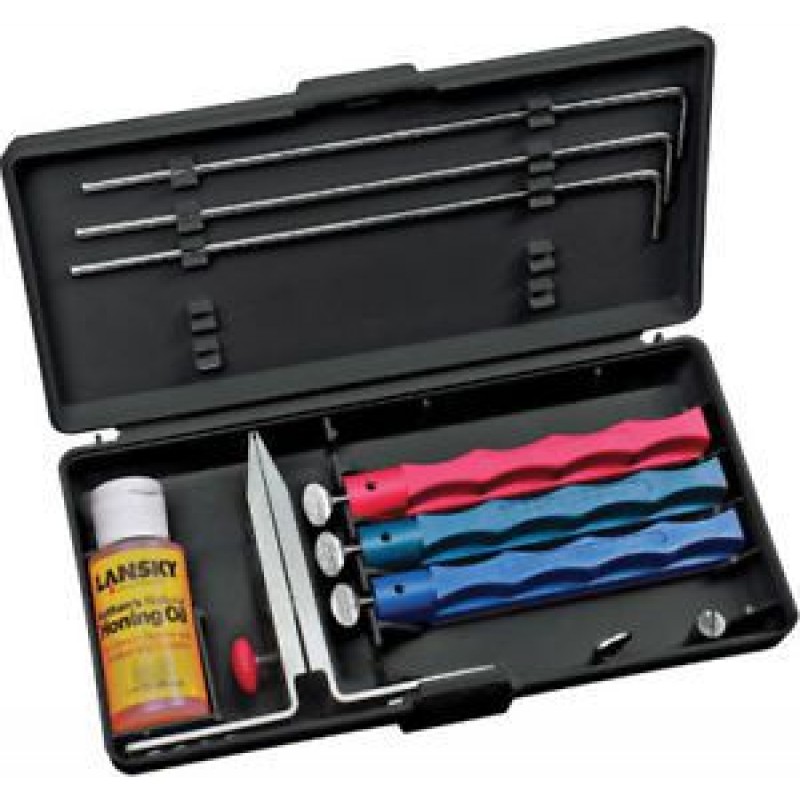 Lansky LKC03 3-Stone Standard Knife Sharpening System