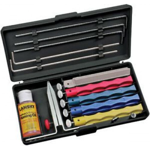 Lansky LKCPR 5-Stone Professional Knife Sharpening System