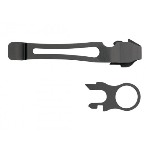 Leatherman 934855 Pocket Clip & Quick Release Lanyard Ring Black