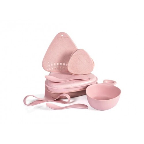 Light My Fire Outdoor Meal Kit 8pcs Dusty Pink
