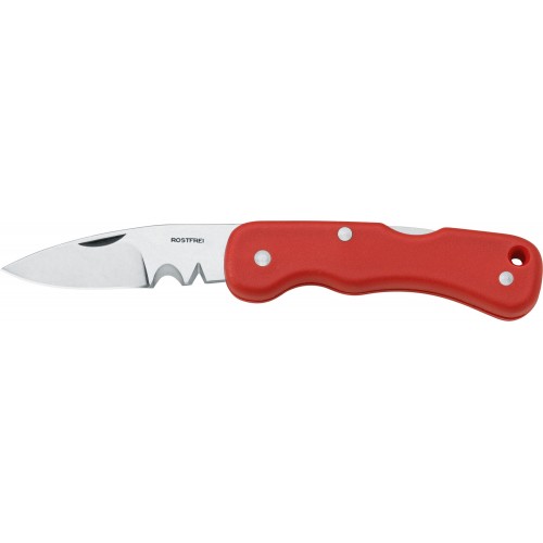 Mac Coltellerie 697E Electrician Pocket Knife - 3.14" Blade Red Reinforced Handle