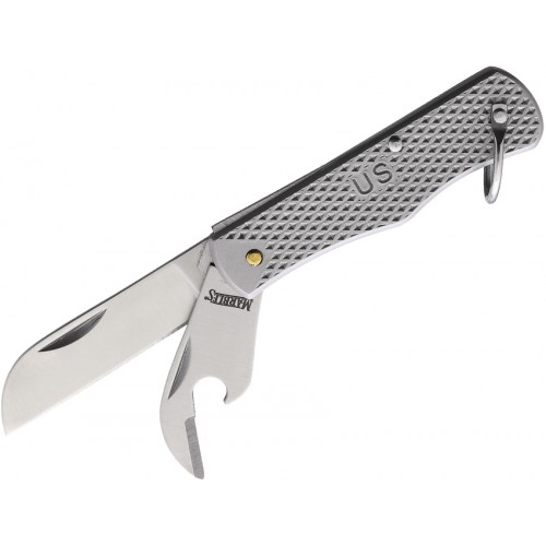 Marbles G.I Jack UK EDC Pocket Knife - 2.5" Blade, Bail, Bottle Opener and Can Opener
