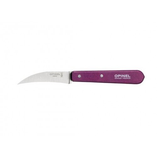 Opinel No.114 Vegetable Kitchen Knife - Plum