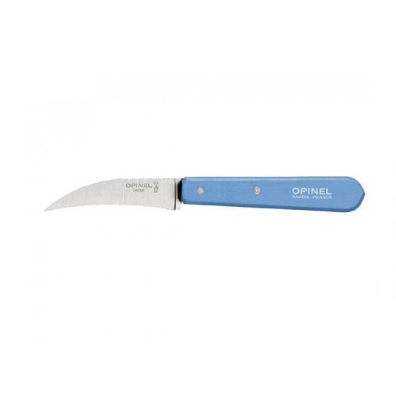 Opinel No.114 Vegetable Kitchen Knife - Sky Blue
