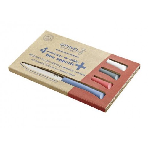Opinel Bon Appetit Primo 4 Piece Table Knife Box Set