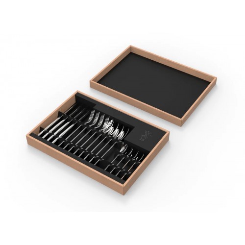 Opinel Perpetue Cutlery Set 4 of Each Knives, Forks, Spoon and Tea Spoons