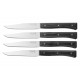 Opinel Facette 4pc Table Knife Box Set - Slate VittEr