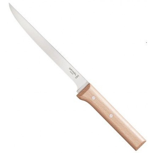 Opinel No.121 Beechwood Parallele Fillet Knife