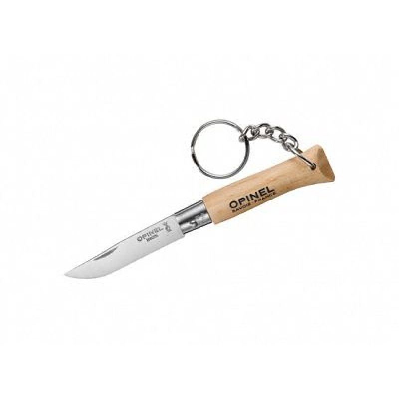 Opinel No.4 Key Ring Knife - 1.96" Blade