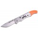 Outdoor Edge Ignitro Firestarter Folding Knife 2.3" Blade Orange Handle