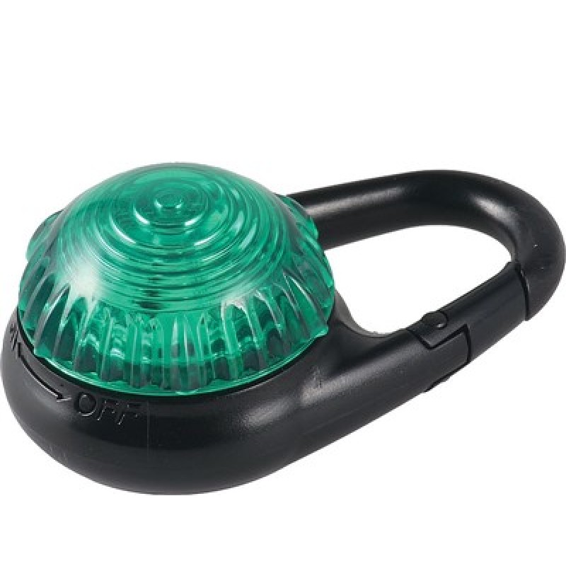 Adventure Lights Guardian Tag-It Green Waterproof Carabiner Safety Light