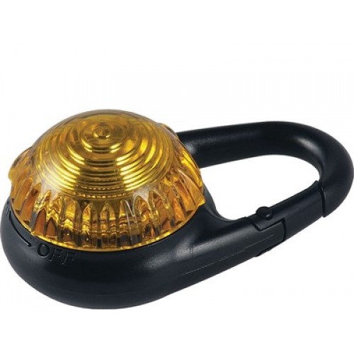 Adventure Lights Guardian Tag-It Yellow Waterproof Carabiner Safety Light