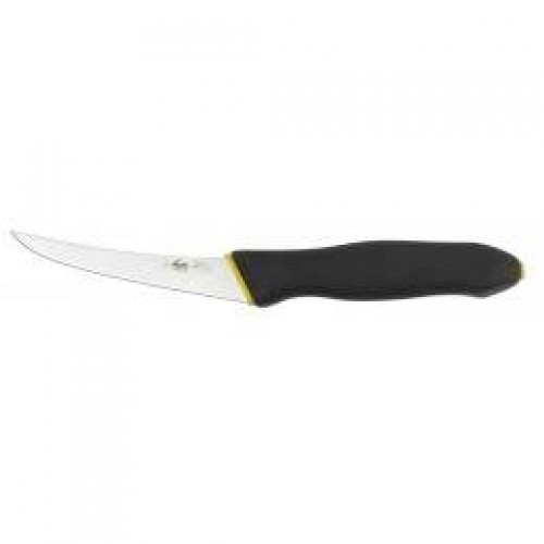 Morakniv Curved Boning Knife - 5" Stainless Steel Blade Black Handle