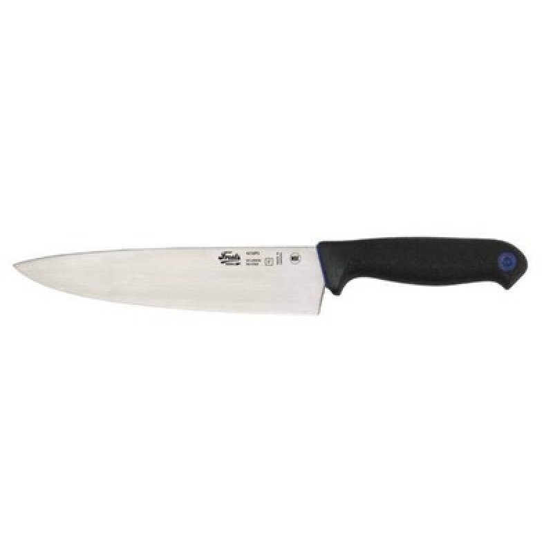 Mora Chef's Knife 8.5" Black Pro Grip Elastomer Handle