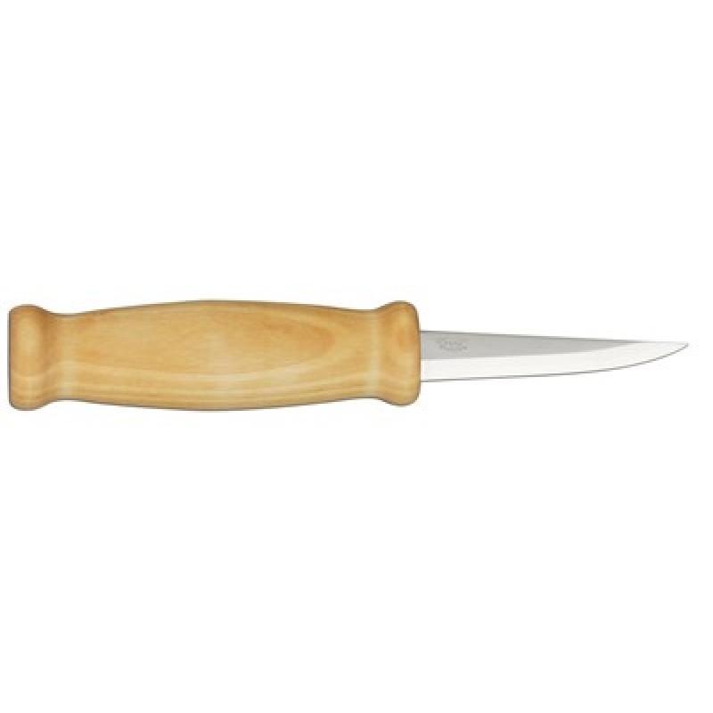 Morakniv 105 Wood Carving Knife - 3.1" Laminated Blade Birch Handle