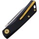Real Steel Luna UK EDC Pocket Knife - 2.75" D2 Blade, Black G10 Handle UK Everyday Legal Carry