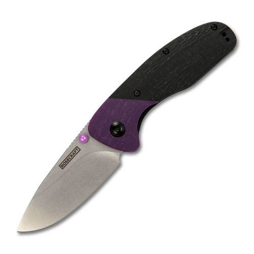 RoseCraft Blades Tarcanis Purple and Black G10 Handle