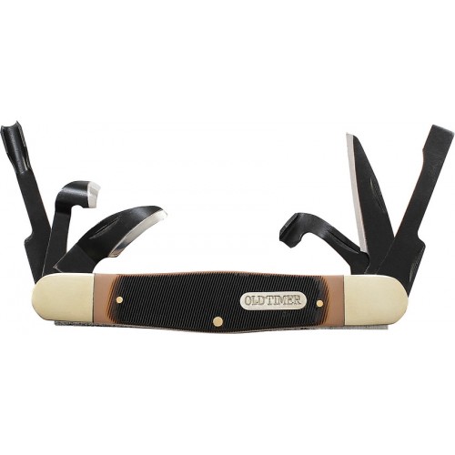 Schrade Old Timer Splinter UK EDC Wood Carving Pocket Knife