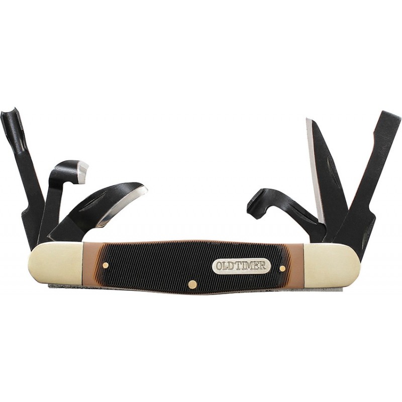 Schrade Old Timer Splinter UK EDC Wood Carving Pocket Knife