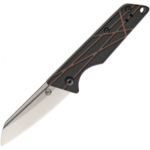StatGear Ledge UK EDC Folding Knife Brown- 2.5"  Blade