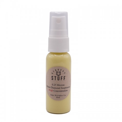 Stroppy Stuff 0.25 Micron Stropping Compound Spray - 30ml Yellow