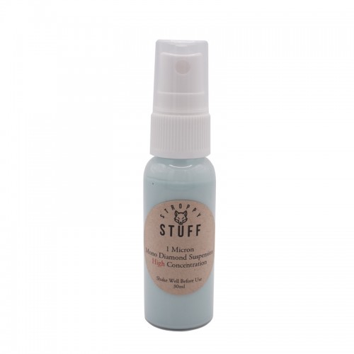 Stroppy Stuff 1 Micron Stropping Compound Spray - 30ml Blue