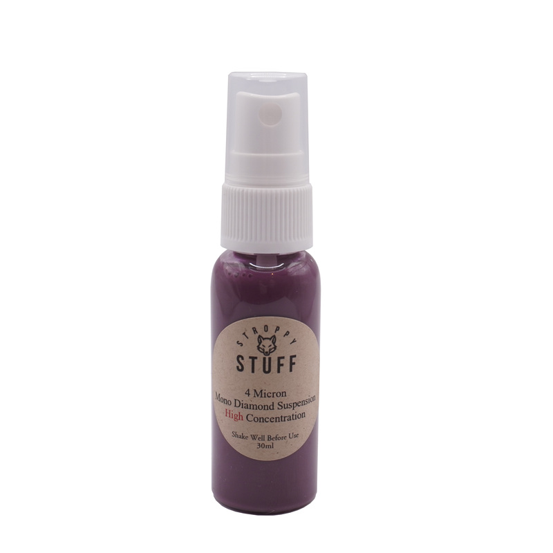 Stroppy Stuff 4 Micron Stropping Compound Spray - 30ml Purple
