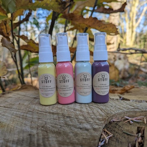 Stroppy Stuff 4,1,0.5 and 0.25 Micron High Concentration Stropping Compound Spray