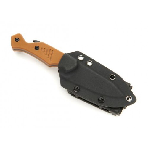 Whitby LUNE Camp Knife - 3.25" Blade with Black Oxide Finish