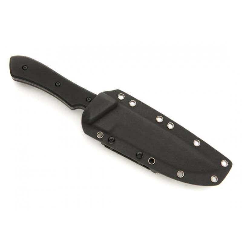 ESK Outdoor Camping Knife - 6" Full Tang Blade with Black Oxide Finish