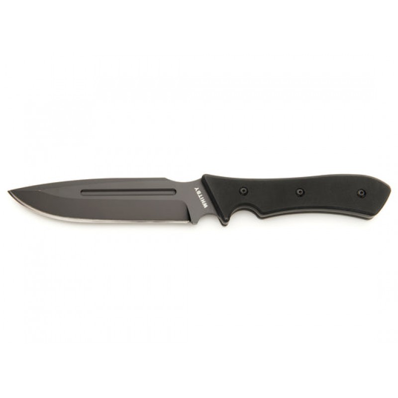 ESK Outdoor Camping Knife - 6" Full Tang Blade with Black Oxide Finish