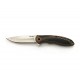 Whitby Liner Lock Knife - 3.25" Blade, Grey Aluminium Handle
