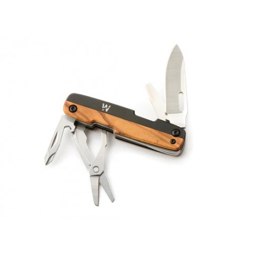 Whitby Kent UK EDC Olive Wood Multi Tool in Gift Box