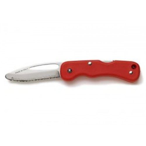 Whitby 2.5" Blunt End Safety Rescue Lock Knife - Red - LK359