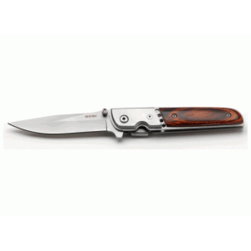 Whitby 3.5" Pakkawood Lock Knife - Stainless Steel Blade - LK368