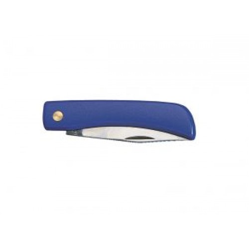 Whitby 2.75" Pocket Knife - Blue Handle - UK EDC - Stainless Steel Blade