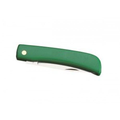 Whitby 3.25" Pocket Knife - Stainless Steel Blade - Green Handle