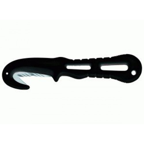 Whitby 2.5" Serrated Safety Rescue Cutter - Black - RK10/B