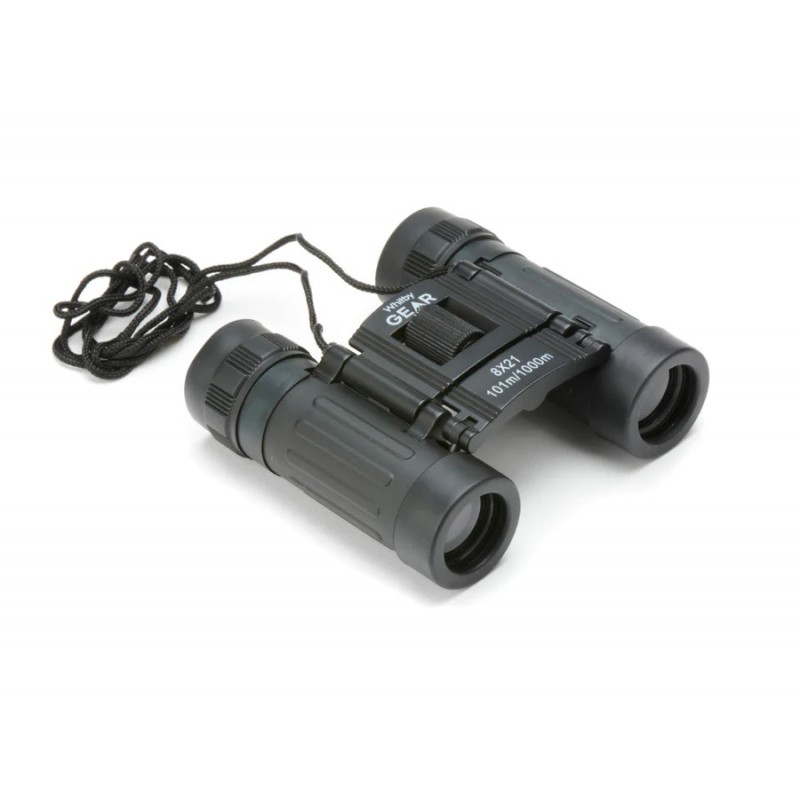 Whitby Gear 8x21 Compact Binoculars with case