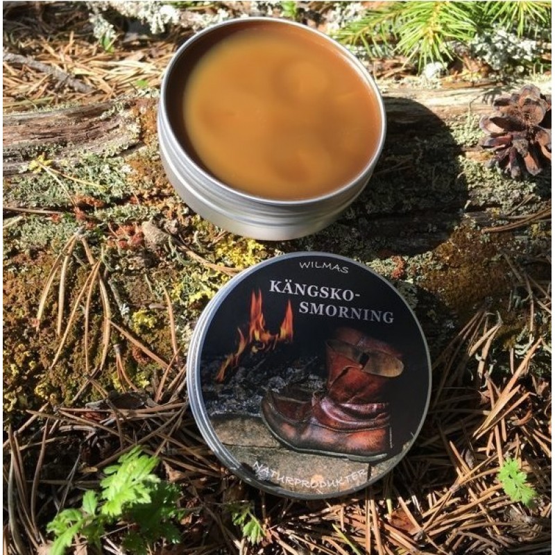 Wilma Kangskosmorning Bear Cream - Leather Protection Grease - 70g Tin