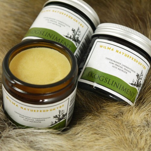 Wilma Skogs Liniment Muscle Rub - 60ml Glass Jar