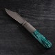Jack Wolf Big Bro Jack UK EDC Pocket Knife – 2.94" CPM-S90V Blade Kirinite Oz Green Handle